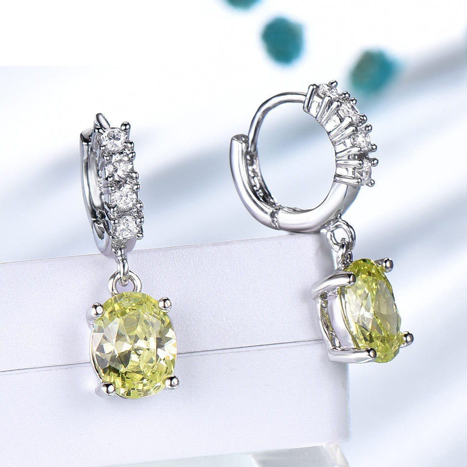 OLIVIA Citrine Earrings