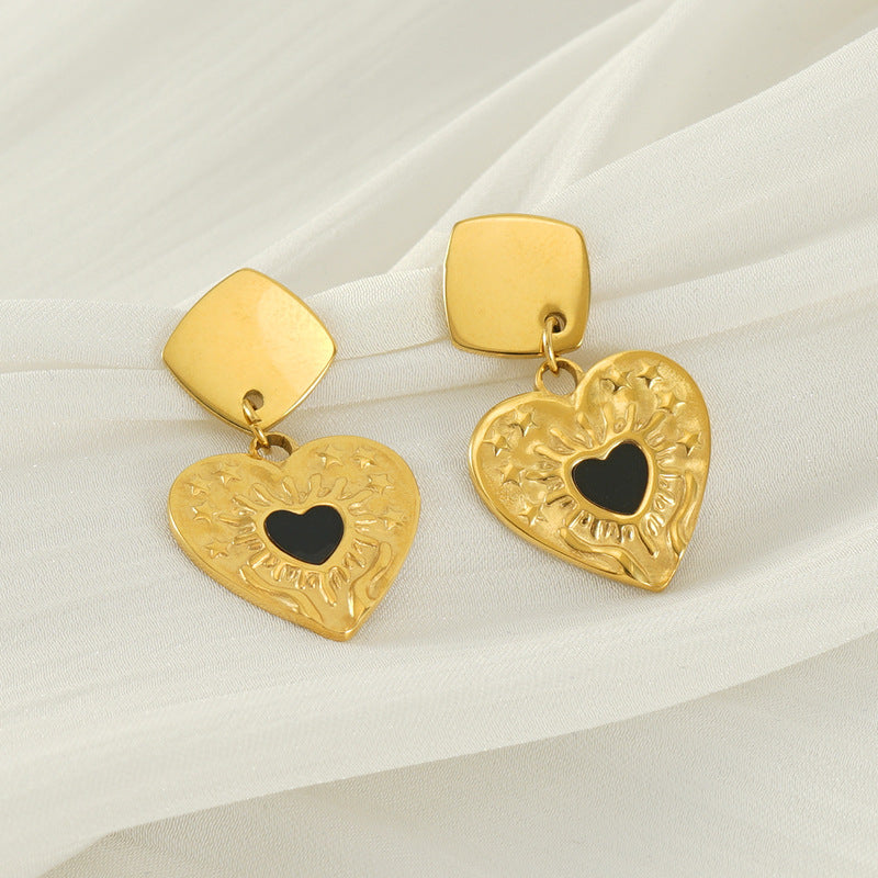 MIKELA Heart Earrings