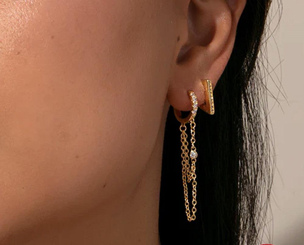 ZANDI Triangle Earrings