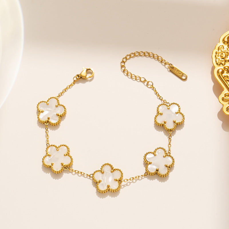 Plum Blossom Flower Bracelet