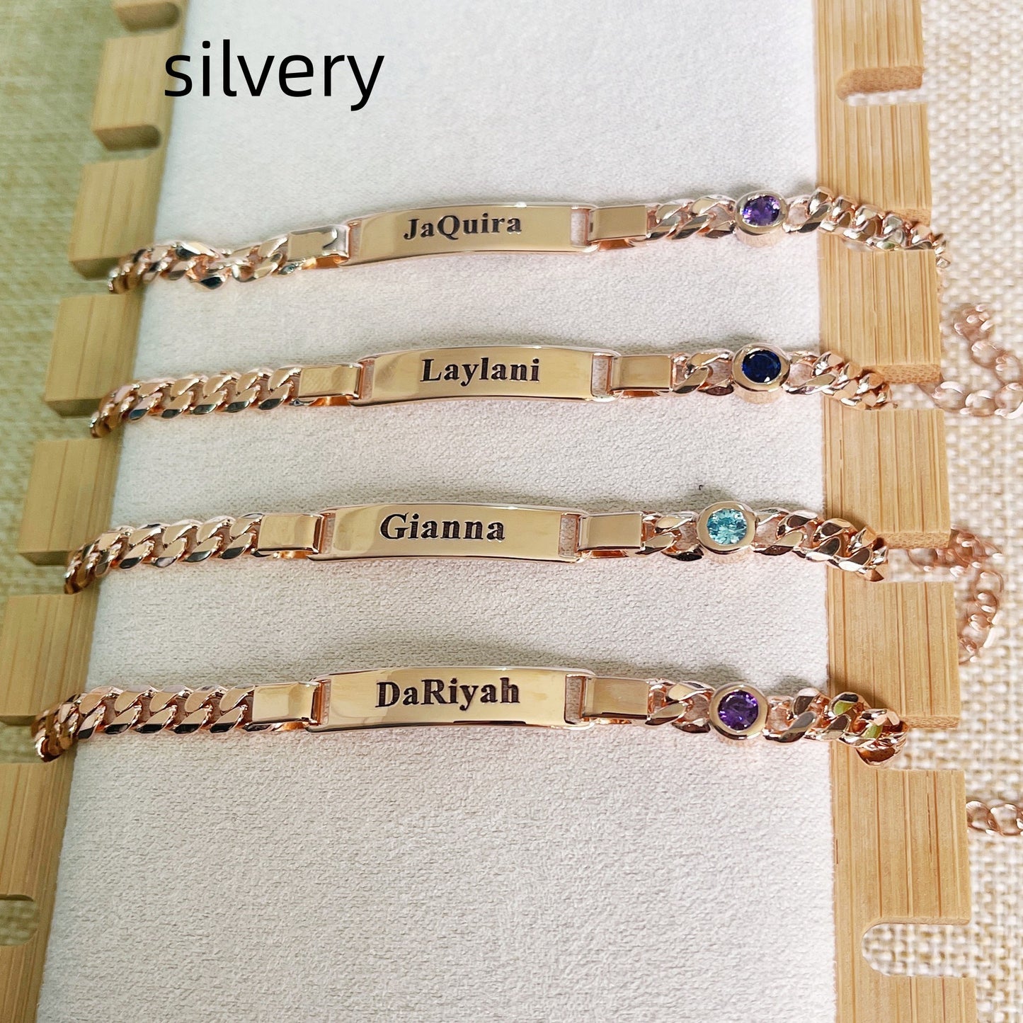 Baby Birthstone Bracelet