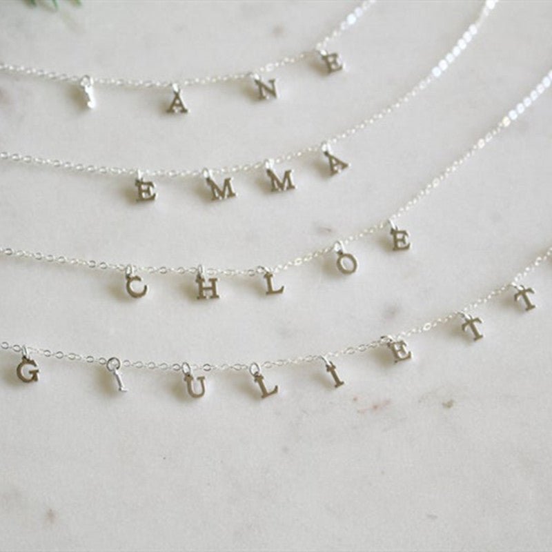 Personalized Name Pendant Necklace