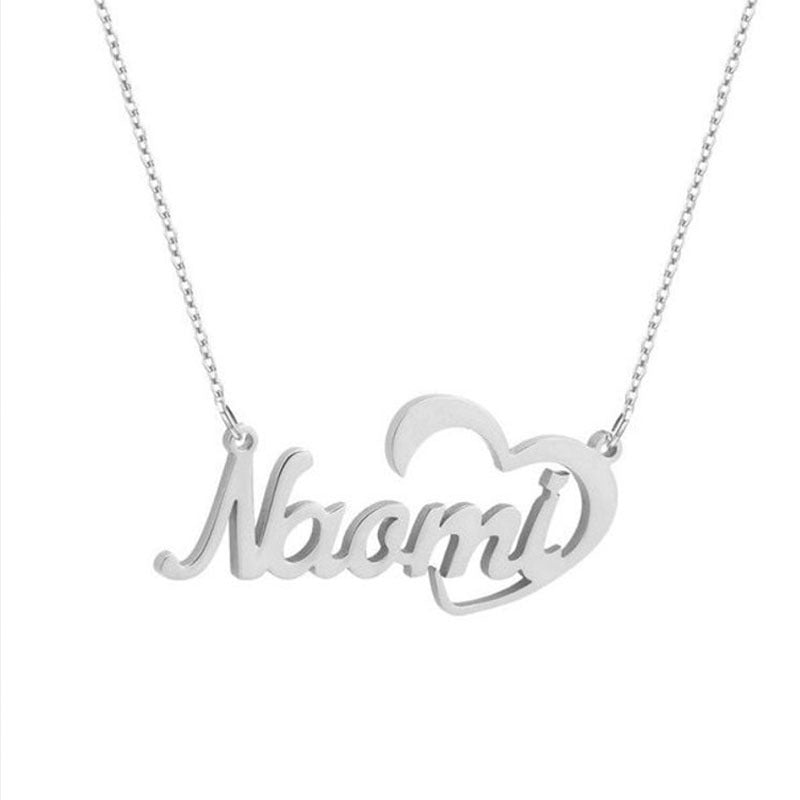 Personalized Name Rose Gold Necklace