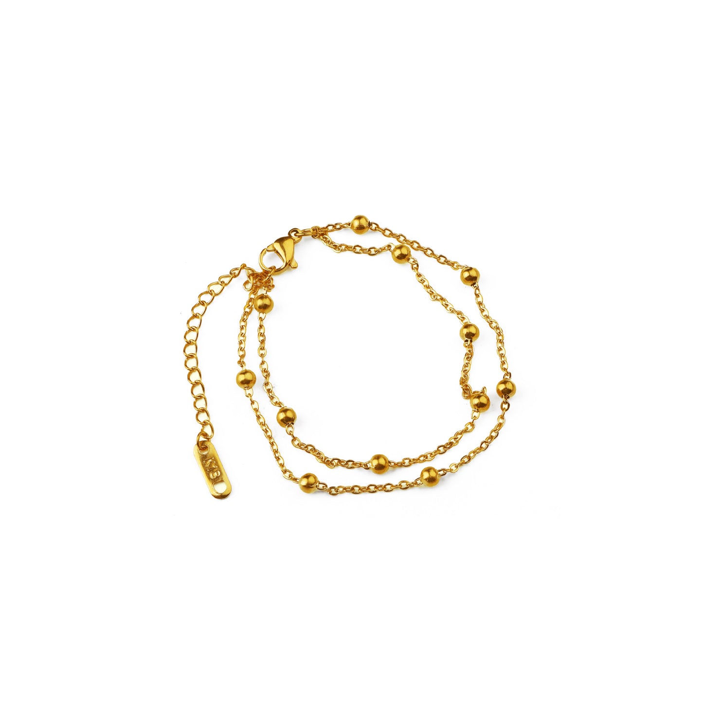 Double-layer Bead Bracelet