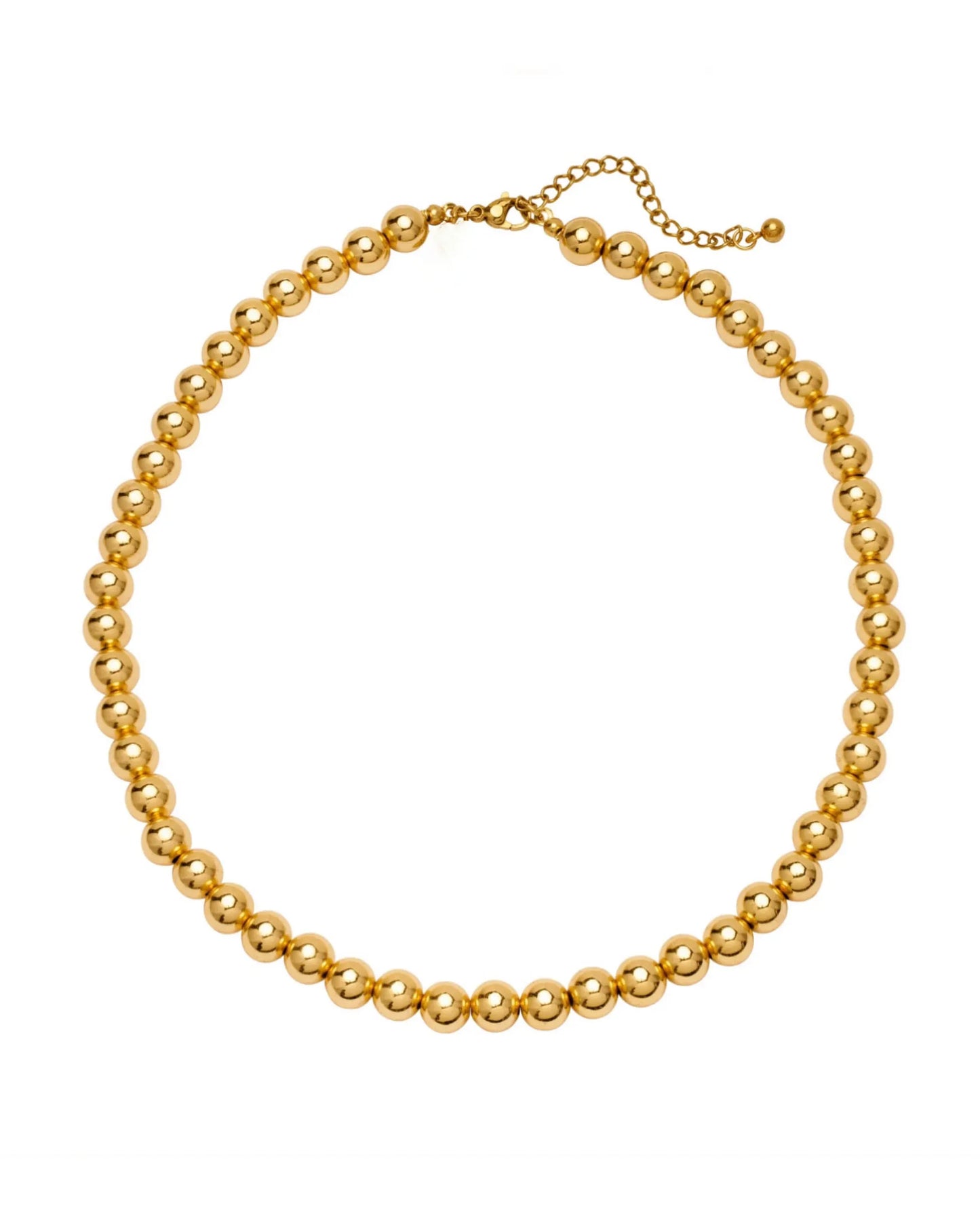 Golden Spiral Bullet Necklace