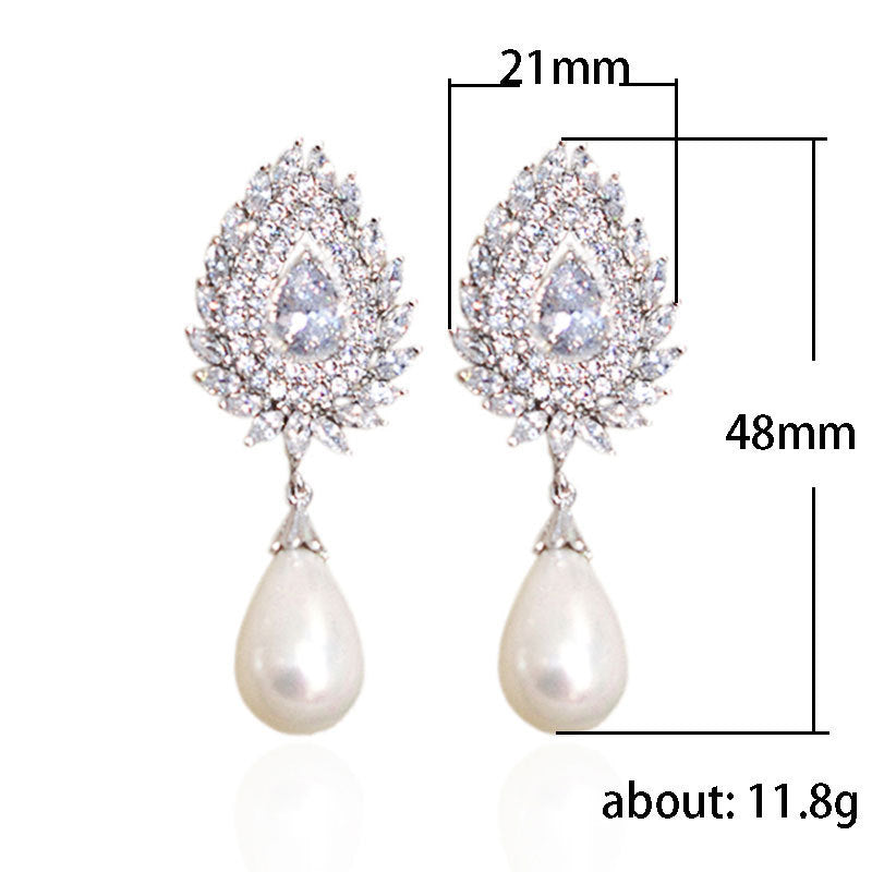SIEANNA Pearl Drop Earring