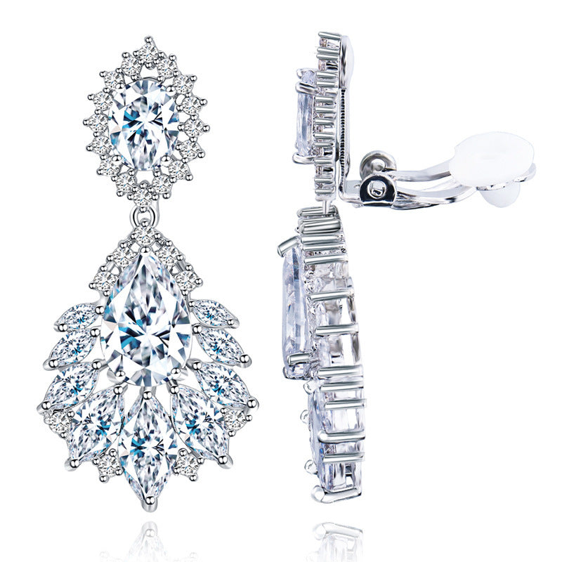 AMINA Water Drop Earrings