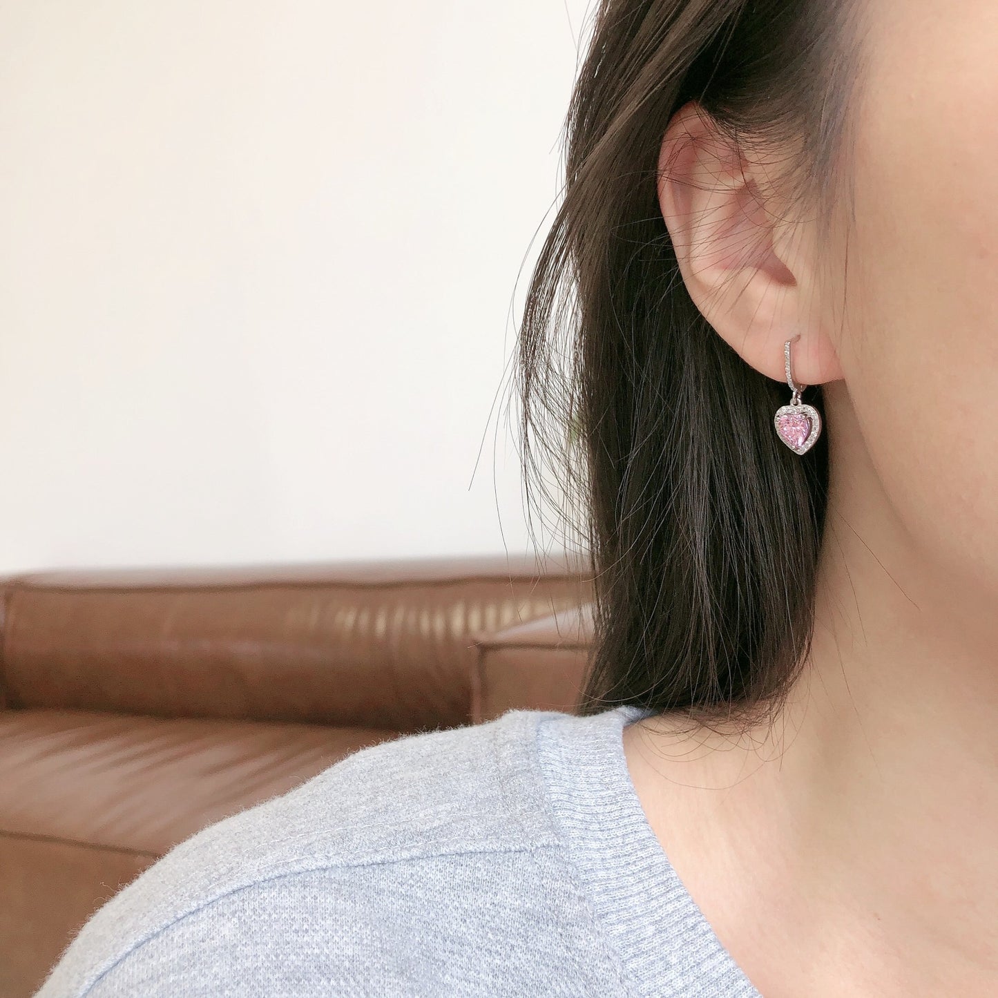 LUCIA Heart Earring