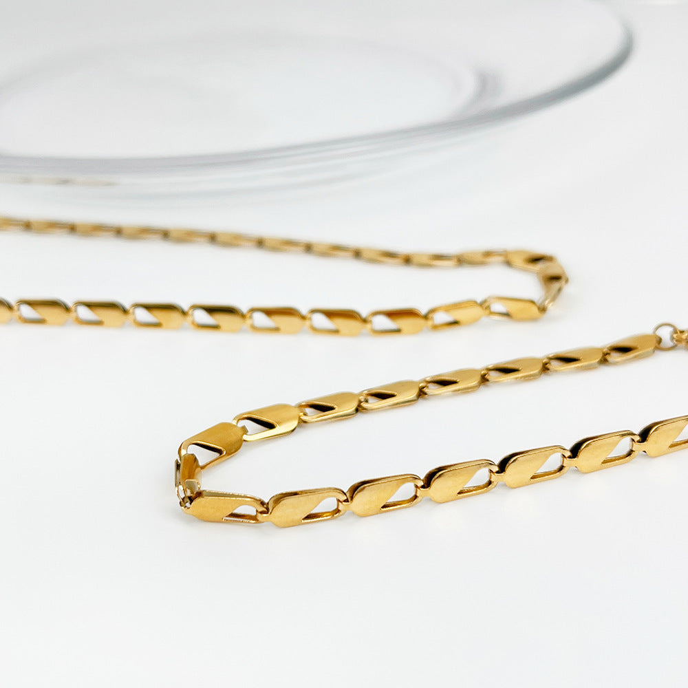 ZUNA Gold Bracelet/ Necklace
