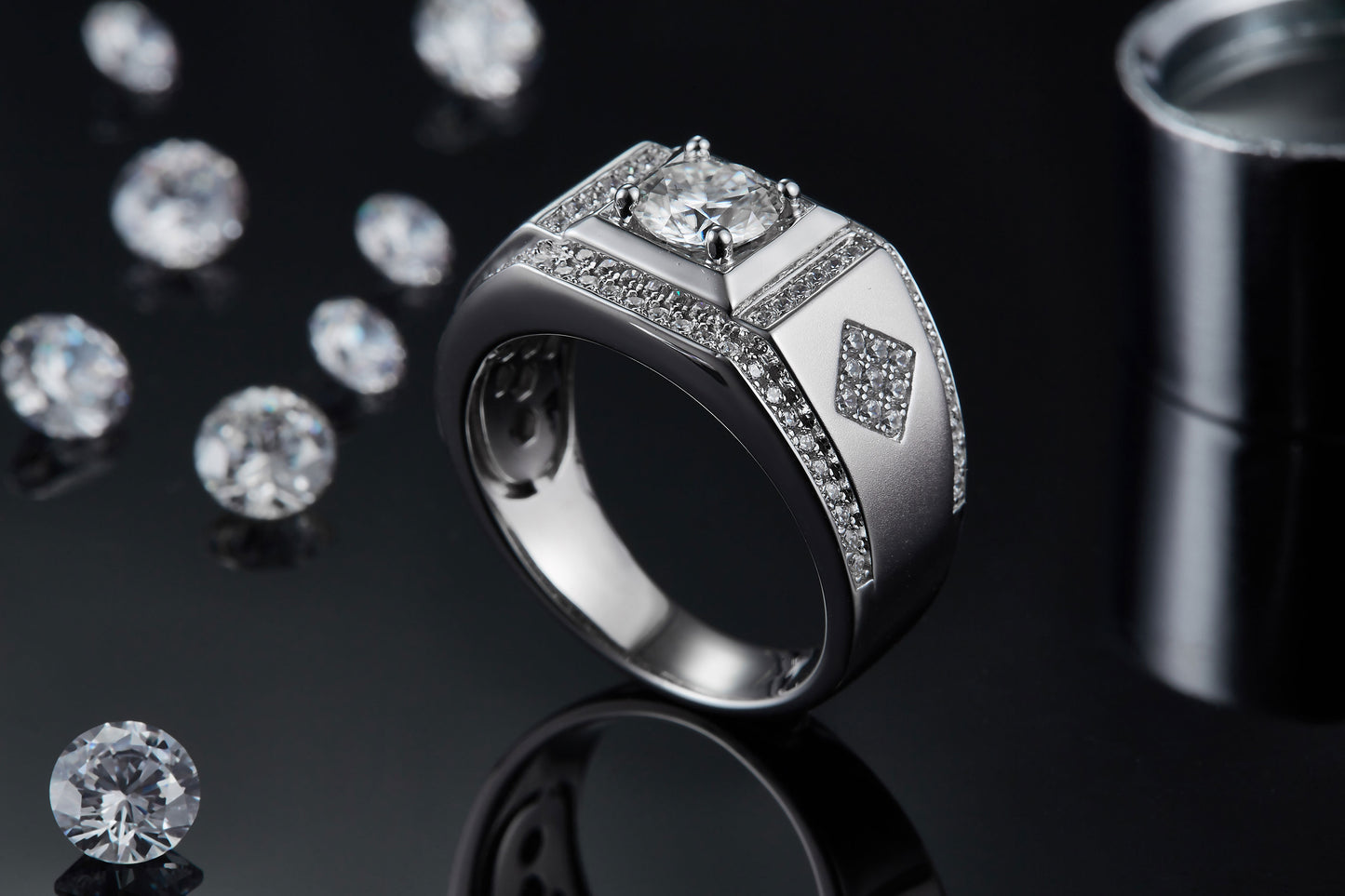 TEZA Moissanite Ring S925 Silver