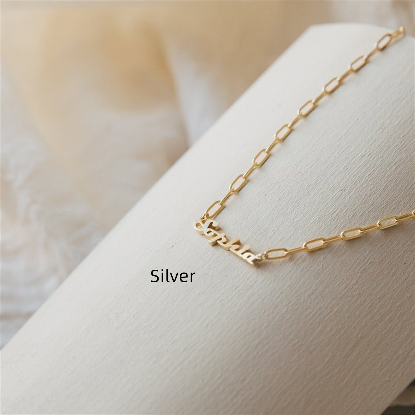 LEONORE Name Letter Necklace