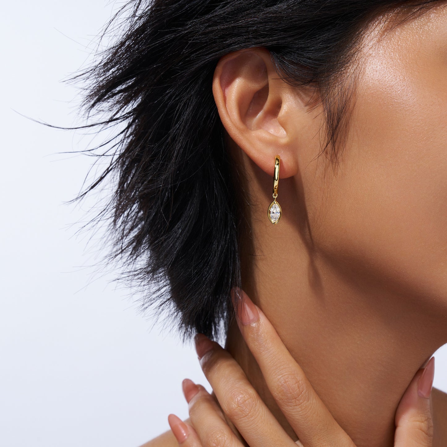 MELIKE Moissanite Earring