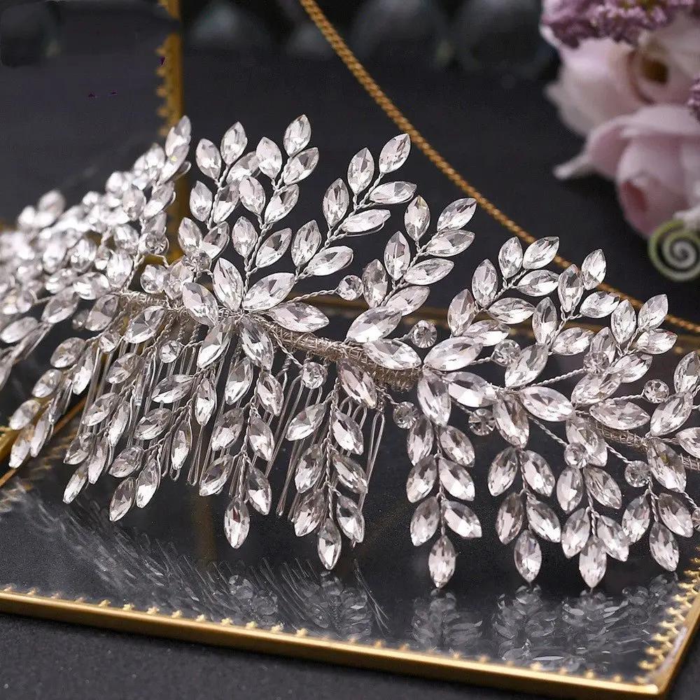 Bridal Headband Rhinestone - KAYLUZ LTD