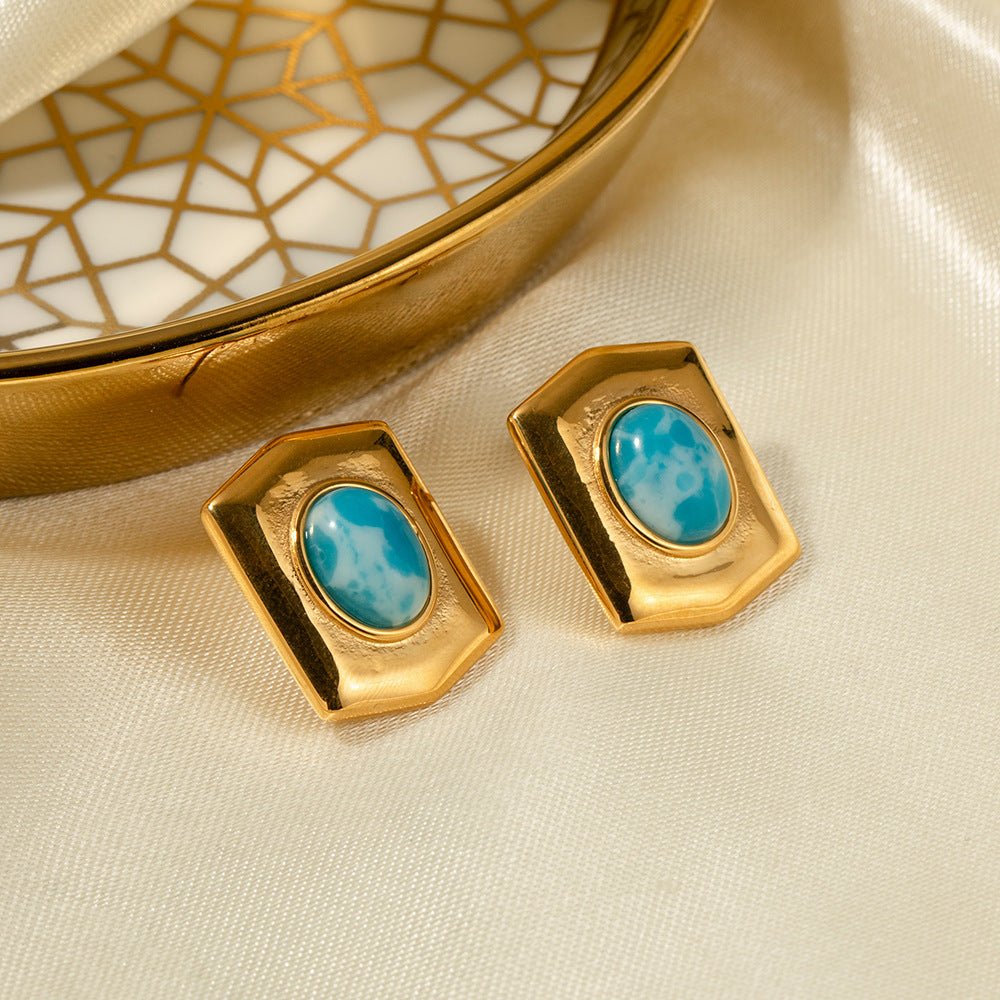 ISOLDE 18K Gold Earrings - KAYLUZ LTD