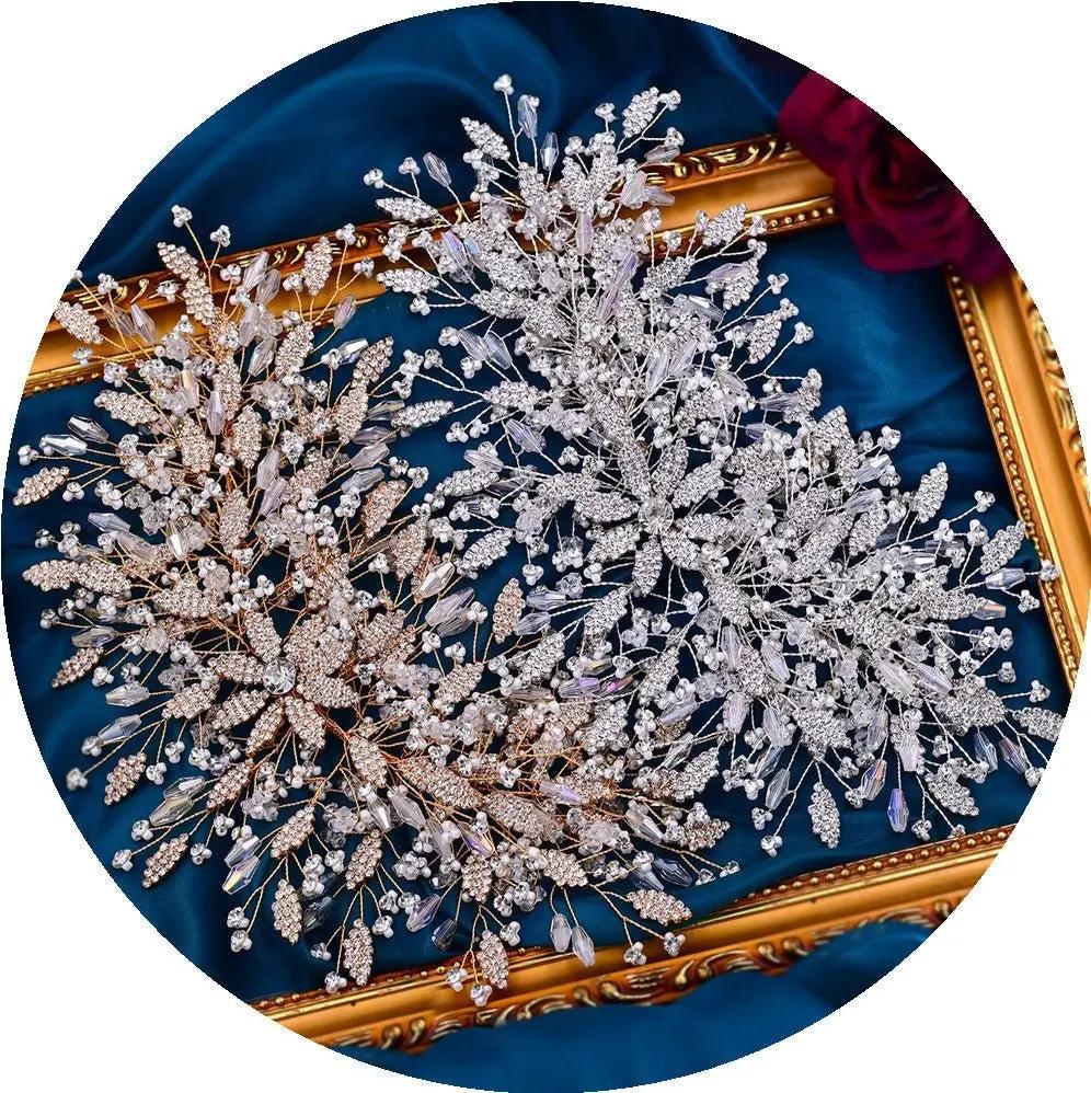 IVORY luxury Bridal Headband - KAYLUZ LTD