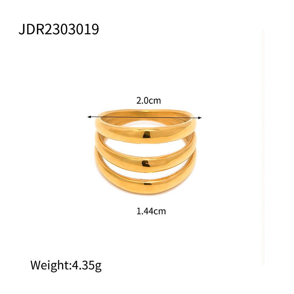 MARIGOLD Multilayer Ring - KAYLUZ LTD