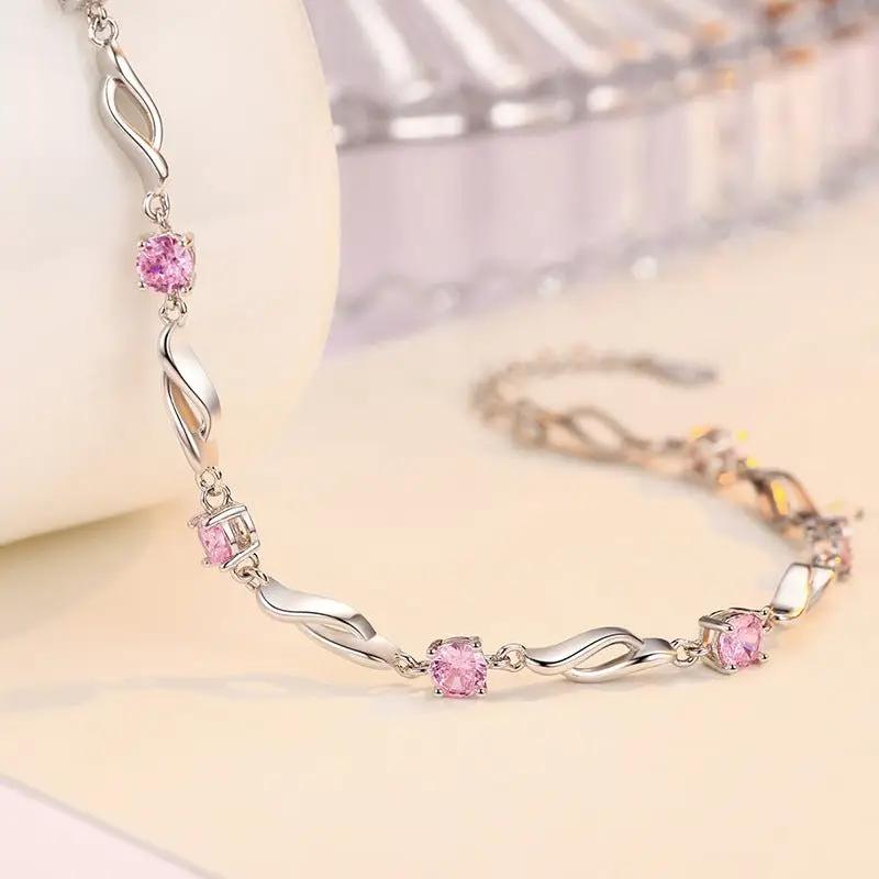 MUNIKA Crystal Bracelet S925 - KAYLUZ LTD