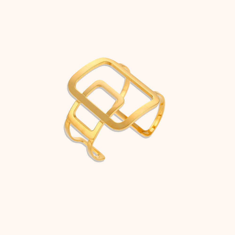 Open Stainless Steel Bracelet - KAYLUZ LTD