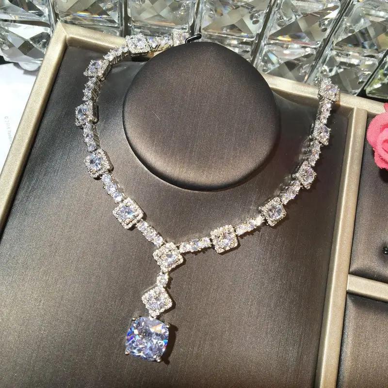 SHARINE Necklace /Earrings Jewelry Set - KAYLUZ LTD