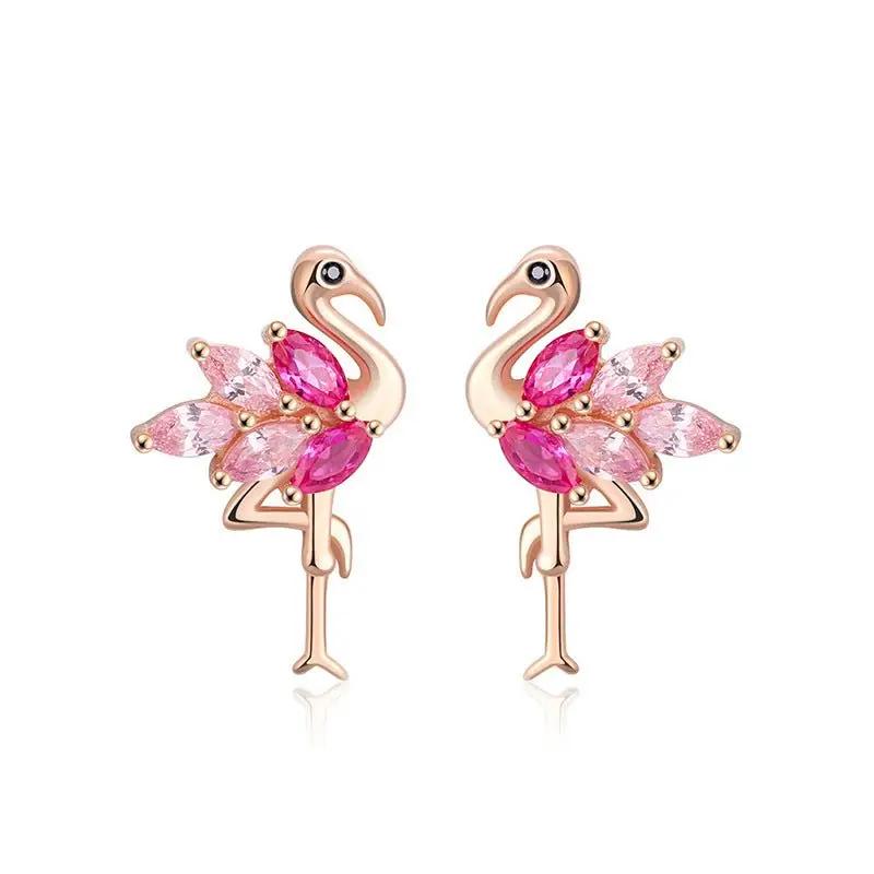VESARDA Earrings Rose Gold - KAYLUZ LTD