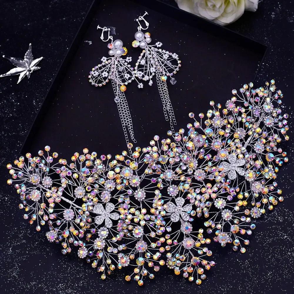 ZENA Bridal Headband Rhinestone - KAYLUZ LTD