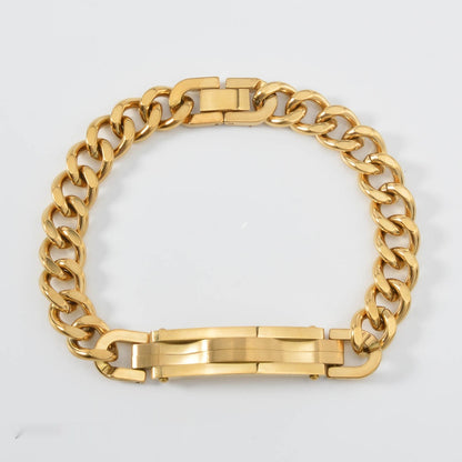 The Gilded 18K Gold Mesh Stainless Steel Bracelet