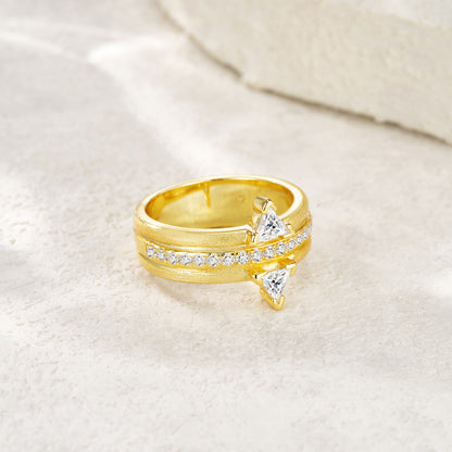 SOLENNE Moissanite Ring