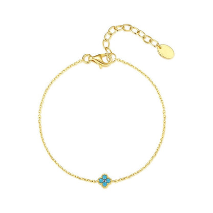 FLORA Zircon Flower Bracelet & Necklace