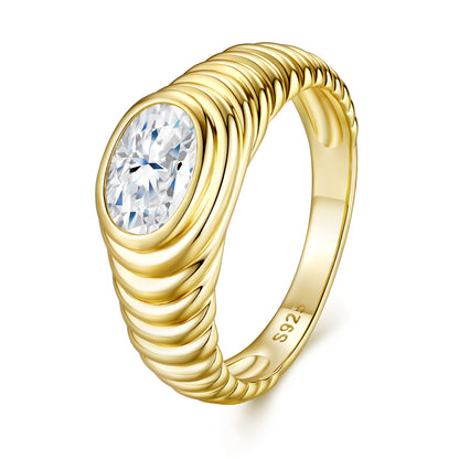 AELIRA Moissanite Ring