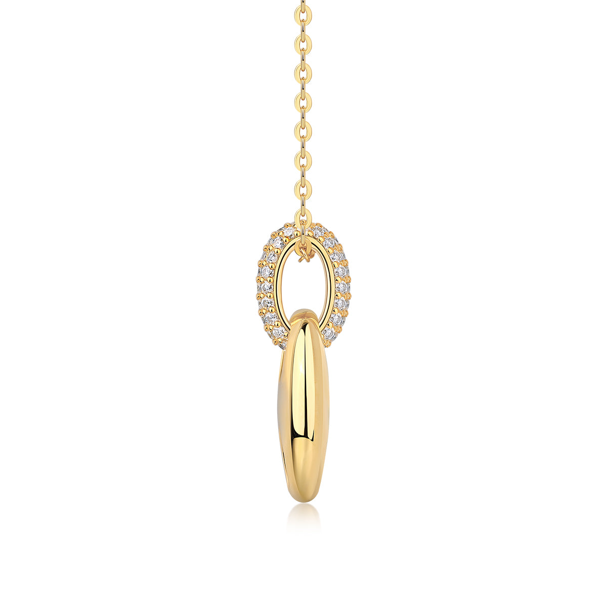 Céleste | Moissanite Pendant Necklace