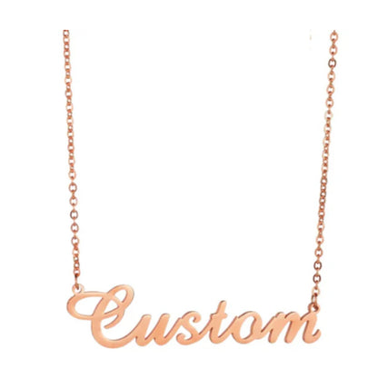 Stainless Steel Customized Name Necklace