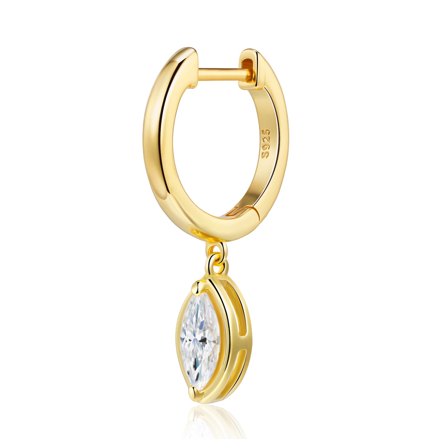 MELIKE  Moissanite Earring