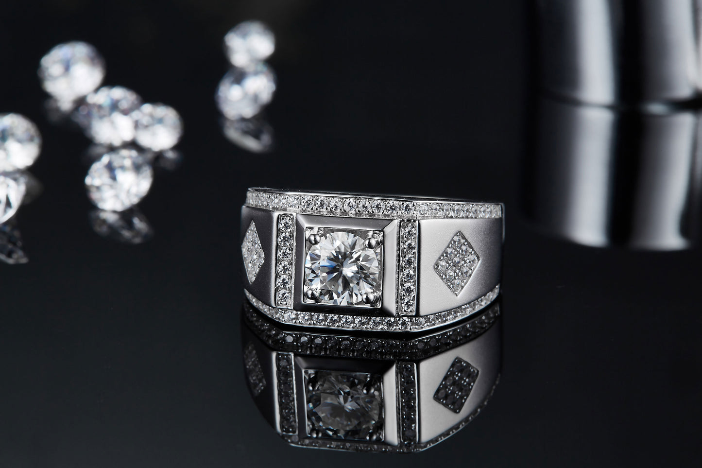 TEZA Moissanite Ring S925 Silver