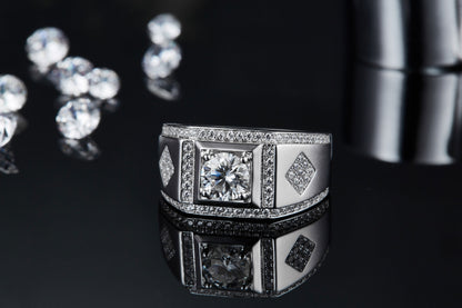 TEZA Moissanite Ring S925 Silver