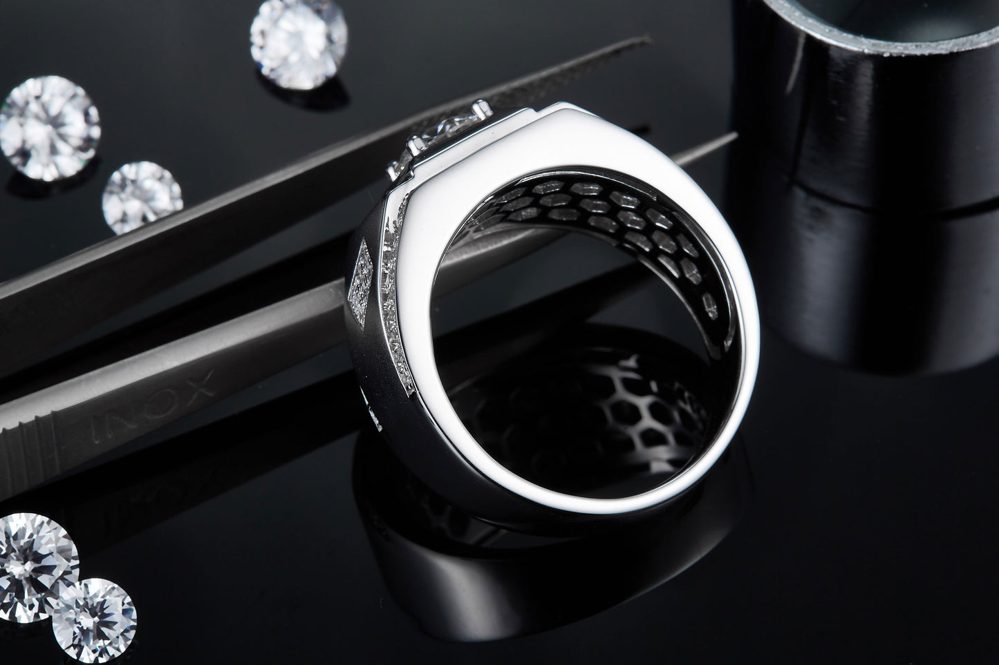 TEZA Moissanite Ring S925 Silver