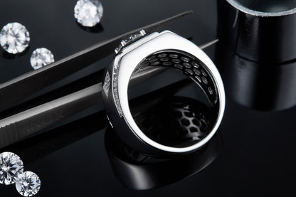 TEZA Moissanite Ring S925 Silver