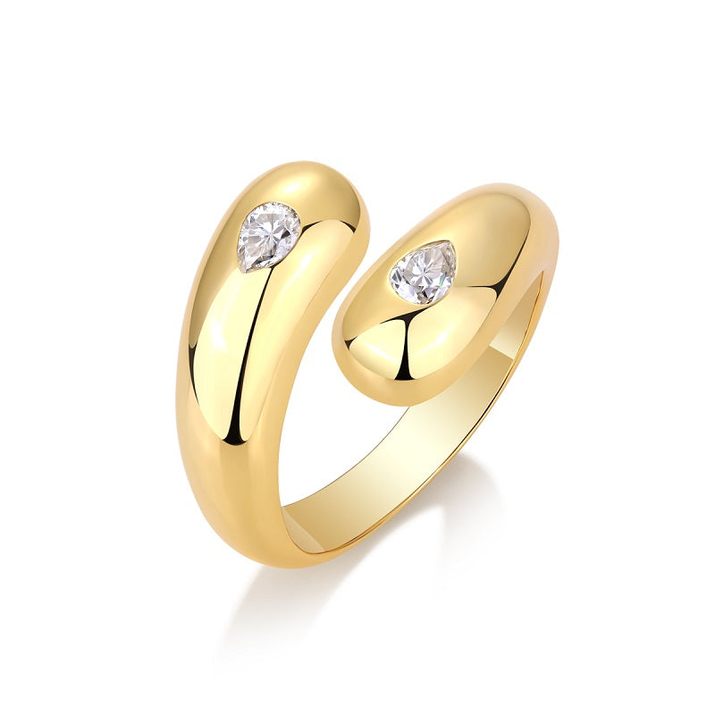 SHIDA Cloud  Moissanite, S925 Silver Plated With Platinum