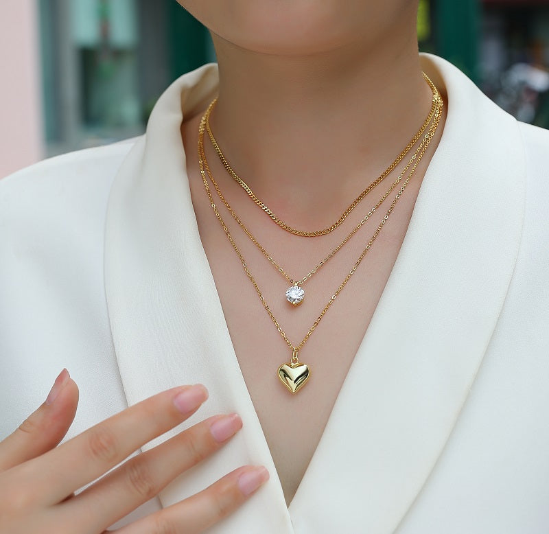 VIVIANNE CEUR 2-carat Moissanite Necklace
