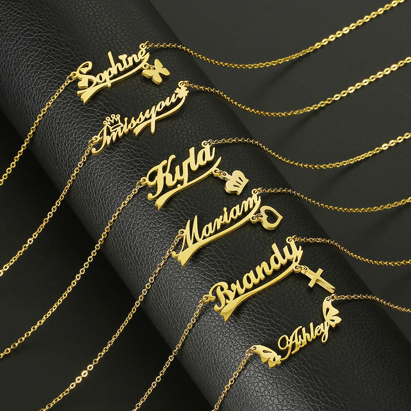 Stainless Steel Customized Name Necklace