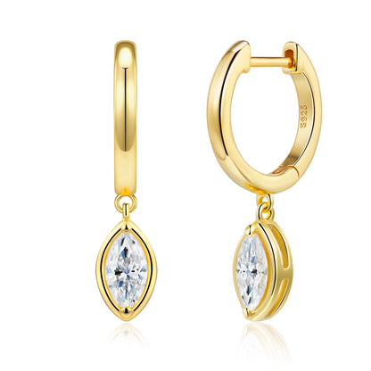 MELIKE  Moissanite Earring