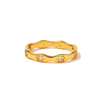 Stainless Steel Ring European And American Ins Light Luxury High Sense