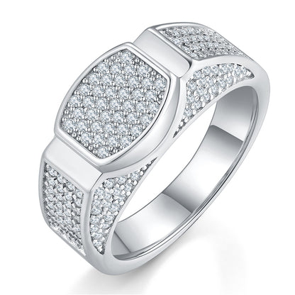 The Sovereign Moissanite925 Silver Ring