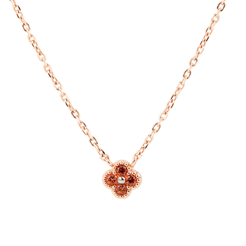 FLORA Zircon Flower Bracelet & Necklace