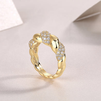 VELINA Moissanite Ring
