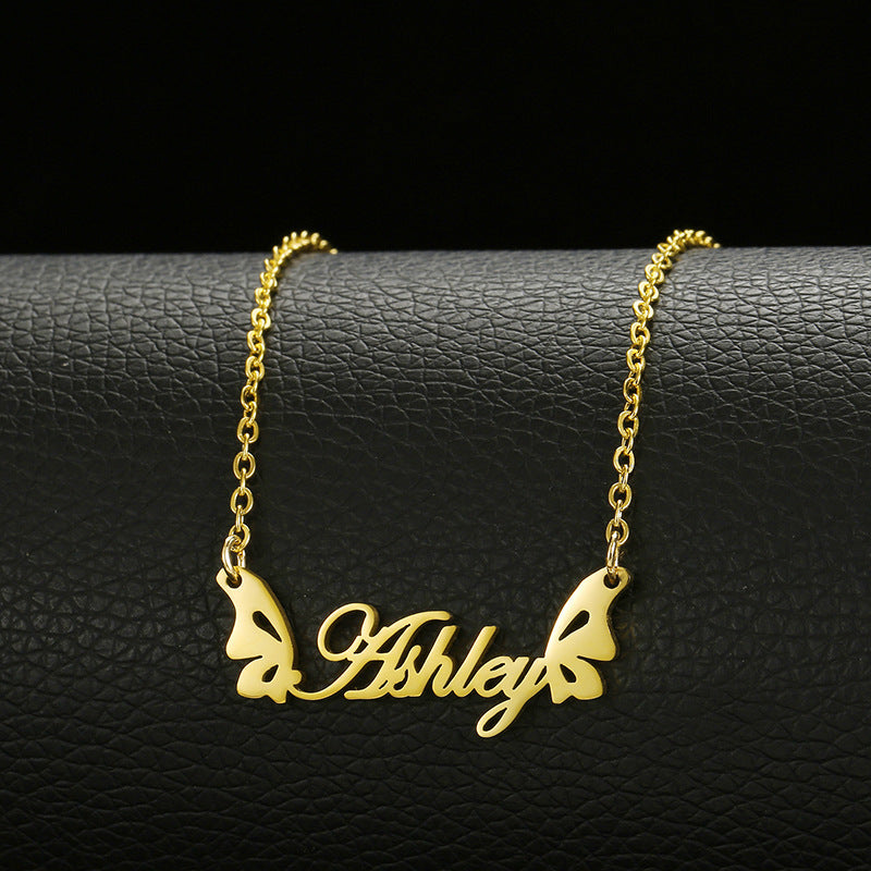 Stainless Steel Customized Name Necklace