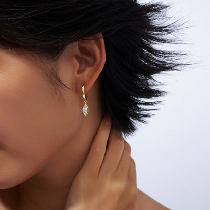 MELIKE  Moissanite Earring