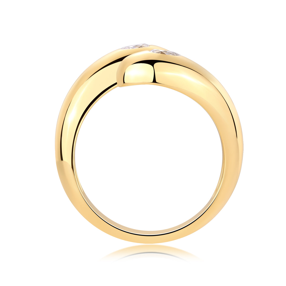 SHIDA Cloud  Moissanite, S925 Silver Plated With Platinum