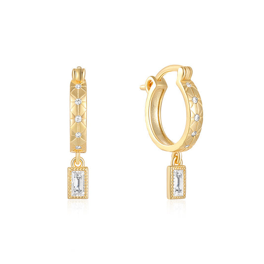 LUZIA Square Eardrops Earrings