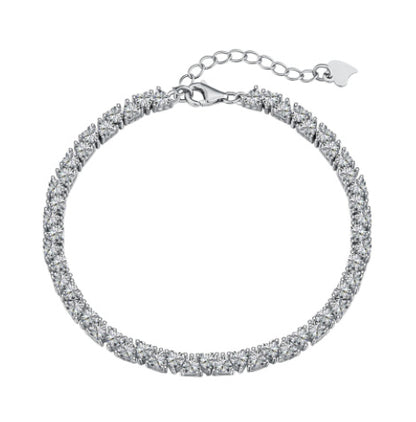 S925 Sterling Silve Tennis Zircon Bracelet