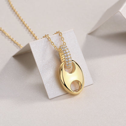 Céleste | Moissanite Pendant Necklace